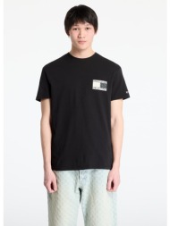 φανελάκι tommy jeans regular paisley flag tee black s