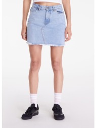φούστα urban classics ladies heavy mini denim skirt new light blue 26