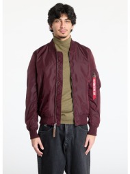 μπουφάν alpha industries inc. ma-1 tt two tone dark maroon m