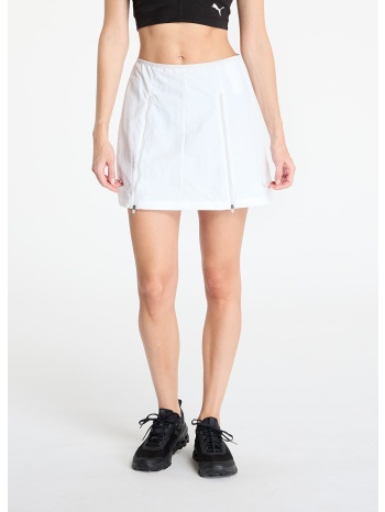 φούστα puma dare to zip-off woven skirt puma white xs σε προσφορά