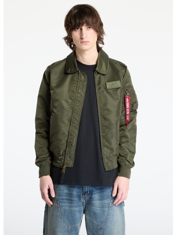 μπουφάν alpha industries flying tigers cwu dark olive l σε προσφορά