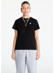 μπλουζάκι guess jeans classic mini triangle tee jet black a996 s