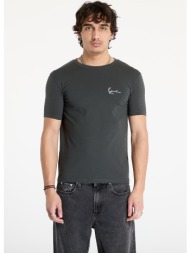 μπλουζάκι karl kani small signature fitted tee black s