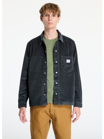πουκάμισα lee worker overshirt dark muted gray s σε προσφορά