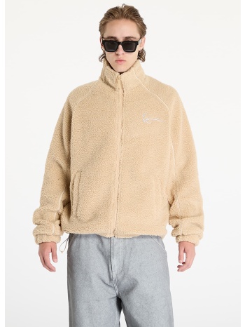 μπουφάν karl kani metal signature teddy jacket sand/ light σε προσφορά
