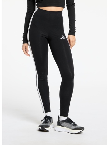 κολάν adidas essentials 3-stripes cotton leggings black/