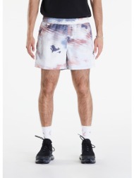 nike acg `reservoir goat` men`s allover print shorts ashen slate/ lt armory blue/ summit white xs