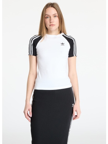 μπλουζάκι adidas adicolor 3 stripe raglan slim tee white/ σε προσφορά