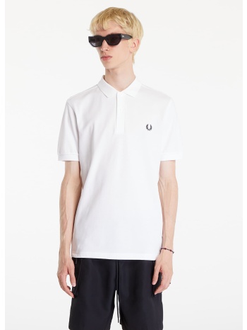 φανελάκι fred perry plain polo short sleeve tee white m σε προσφορά