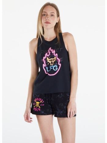 under armour project rock w neon flame tank black/ black s σε προσφορά