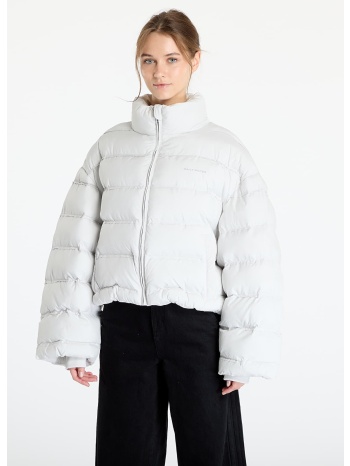 μπουφάν daily paper sela puffer jacket unisex nimbus grey xs σε προσφορά