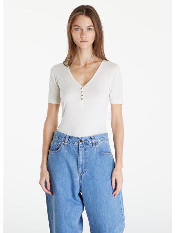 μπλουζάκι lee ss henley ecru s σε προσφορά