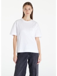 μπλουζάκι lee pocket tee bright white xs