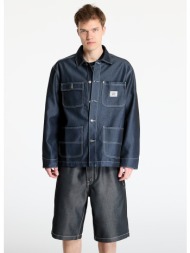 μπουφάν guess originals metallic chore jacket go metallic blue l