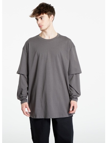 μπλουζάκι urban classics oversized shaped double layer ls σε προσφορά