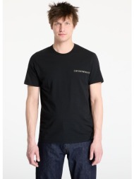 μπλουζάκι ea7 emporio armani 2-pack crew neck t-shirt black/ black l