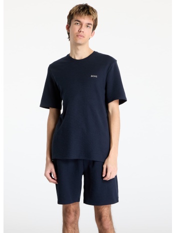 φανελάκι hugo boss men`s waffle t-shirt blue s σε προσφορά