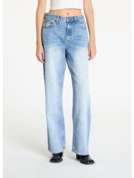 παντελόνια karl kani og five pocket straight leg denim vintage mid blue 26