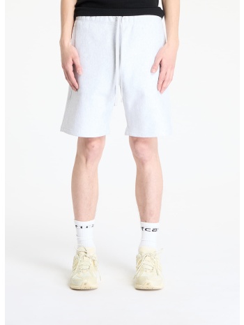 carhartt wip american script sweat short ash heather xs σε προσφορά