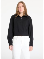 φούτερ calvin klein sport pw - 1/4 zip sweatshirt black m