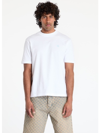 φανελάκι calvin klein jeans painted calvin klein tee white s σε προσφορά