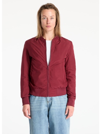 μπουφάν urban classics ladies light bomber jacket wine s σε προσφορά