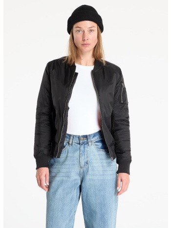 μπουφάν urban classics ladies basic bomber jacket black xs σε προσφορά