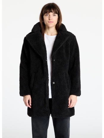 μπουφάν urban classics ladies oversized sherpa coat black xs σε προσφορά