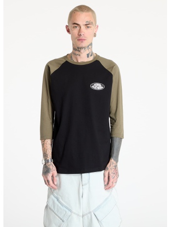 μπλουζάκι horsefeathers dynamo raglan t-shirt black/ burnt