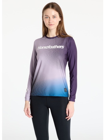 μπλουζάκι horsefeathers w quantum ls bike jersey iris fade
