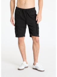 βερμούδες urban classics double pocket cargo short black s