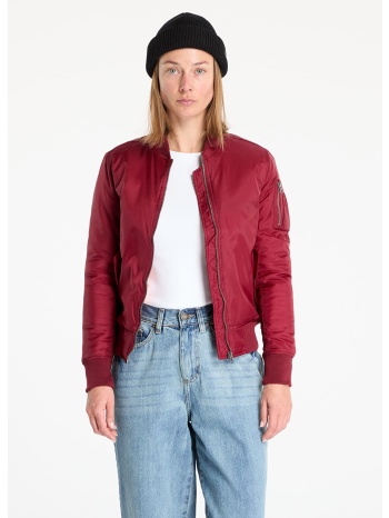 μπουφάν urban classics ladies basic bomber jacket wine xs σε προσφορά