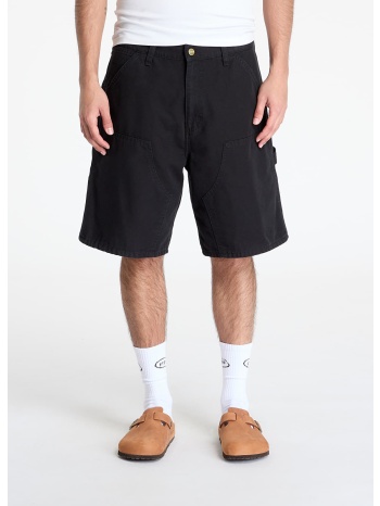 βερμούδες carhartt wip double knee short black stone washed σε προσφορά