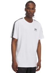 μπλουζάκι under armour icon hwt tee taping white/ black m