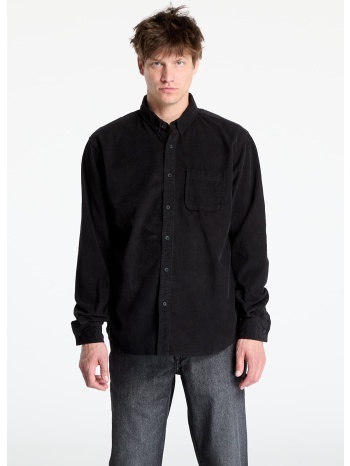 πουκάμισα urban classics corduroy shirt black l σε προσφορά
