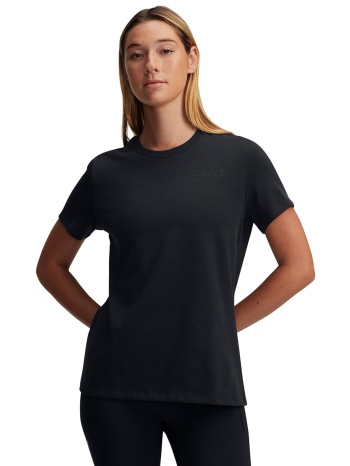 μπλουζάκι under armour hwt branded core ss tee black/ black σε προσφορά