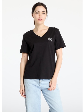 μπλουζάκι calvin klein jeans logo vn 2 pack tee black xs σε προσφορά