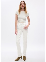 παντελόνια gap 90s straight high rise new off white w28