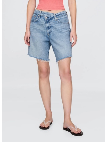 βερμούδες gap loose bermuda short crossover wb light indigo
