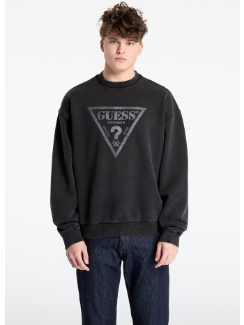 φούτερ guess originals eco vintage triangle crewneck σε προσφορά