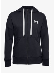 φούτερ under armour rival fleece fz hoodie black xs