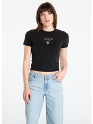 μπλουζάκι guess originals go vintage baker t-shirt jet black multi xs