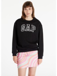 φούτερ gap v-gap heritage crew true black xs