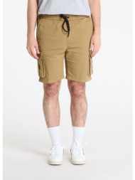 βερμούδες urban classics drawstring cargo shorts dark beige s