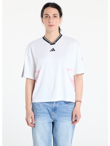 μπλουζάκι adidas tiro cut 3 stripes color block boyfriend σε προσφορά