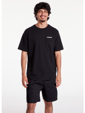 μπλουζάκι patagonia m`s p6 logo responsibili tee black s σε προσφορά