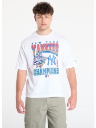 μπλουζάκι new era new york yankees world series oversized tee unisex white s