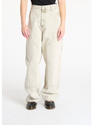 παντελόνια carhartt wip w` brandon double knee pant opuntia chalk wash xs