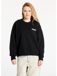 πουλόβερ carhartt wip w` growth sweater black xs