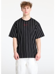 μπλουζάκι karl kani small signature pinstripe tee black/ white xl
